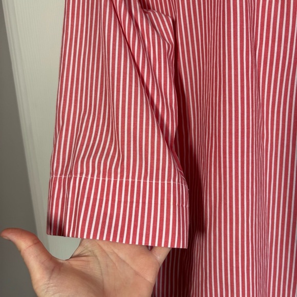 Vintage Embroidered Nautical Blouse Large Graff Button Down Red Coastal Novelty - Picture 10 of 12